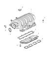 Dodge Magnum Intake Manifold Diagram - 5037390AB