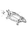 Chrysler 300 Sway Bar Bushing Diagram - 4782990AB