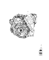 Chrysler Voyager Transfer Case Diagram - 68490851AA