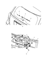 Jeep Compass Windshield Wiper Diagram - 5183275AB