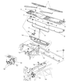 Jeep Cherokee Windshield Wiper Diagram - 55155651