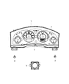Ram C/V Instrument Cluster Diagram - 5091637AA