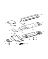 2007 Dodge Sprinter 2500 Grille Diagram - 1HE31XDVAA