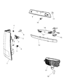 Jeep Grand Cherokee Tail Light Diagram - 55079013AB