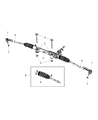 Jeep Drag Link Diagram - 68045294AA