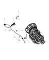 Ram 5500 Shift Cable Diagram - 68416731AA
