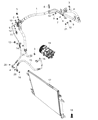 2018 Chrysler Pacifica A/C Hose Diagram - 68227749AD