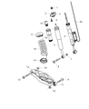 Chrysler Coil Springs Diagram - 5168896AA