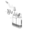 Dodge Durango Vapor Canister Diagram - 4593884AE