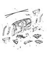 2008 Jeep Liberty Glove Box Diagram - 1KE74DKAAA