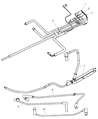 Chrysler Sebring PCV Hose Diagram - 4852971AB