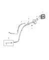 2014 Dodge Durango Fuel Filler Housing Diagram - 68161542AD