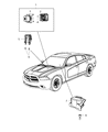 Dodge Charger Clock Spring Diagram - 1JH91DX9AE