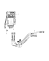 2010 Dodge Caliber Fuel Filter Diagram - 5105987AB