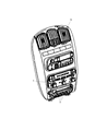 Chrysler Voyager A/C Switch Diagram - 5005001AG