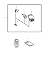 Dodge Sprinter 3500 Transmitter Diagram - 68021567AB