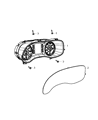 Chrysler 200 Instrument Cluster Diagram - 68310011AA