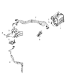 Chrysler Vapor Canister Diagram - 68393977AB