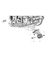 Ram 2500 Engine Mount Diagram - 68137448AA