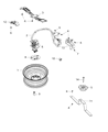 Ram ProMaster 3500 Spare Wheel Diagram - 4725986AA