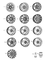 Dodge Lug Nuts Diagram - 6507826AA