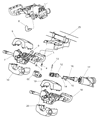 Dodge Intrepid Steering Column Diagram - 5073539AA