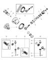 Jeep Wrangler Differential Diagram - 5103017AA