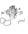 Jeep Wrangler Alternator Diagram - 4801338AB