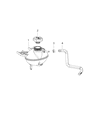 Jeep Compass Coolant Reservoir Diagram - 68366430AA