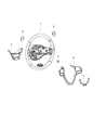 Jeep Cherokee Steering Wheel Diagram - 7EA46DX9AA
