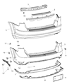 Dodge Journey Bumper Diagram - 1SU15TZZAG