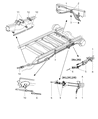 2002 Dodge Ram Wagon Parking Brake Cable Diagram - 52009563