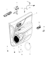 Jeep Renegade Emblem Diagram - 6DR60U8LAA