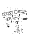 Jeep Gladiator A/C Switch Diagram - 7BU60DX9AA