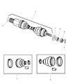 Dodge Neon CV Boot Diagram - 4762496