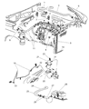 Dodge Dakota A/C Condenser Diagram - 2AMC4929AA