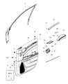 Dodge Armrest Diagram - 1WK37LK5AB