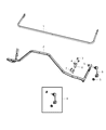 Dodge Caliber Sway Bar Kit Diagram - 5151810AB