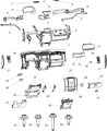 Ram 5500 Glove Box Diagram - 1NL842DVAA