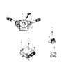 Dodge Journey Clock Spring Diagram - 68171193AD