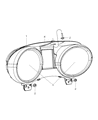 Jeep Grand Cherokee Speedometer Diagram - 56046667AB