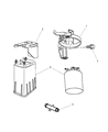 1997 Dodge Neon Vapor Canister Diagram - 4669596