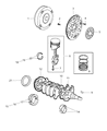Dodge Stratus Torque Converter Diagram - 5015101AA