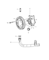 2005 Dodge Caravan Water Pump Diagram - 4781157AA