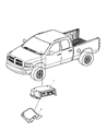 Dodge Ram 3500 Air Bag Control Module Diagram - 56043713AB