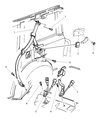 1998 Jeep Cherokee Seat Belt Diagram - 55217146AC