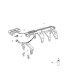 Ram Dipstick Tube Diagram - 5170315AA