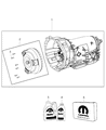 2018 Jeep Wrangler Torque Converter Diagram - RL078840AA