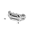 Ram Fog Light Diagram - 68466268AA