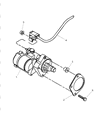 Dodge Intrepid Starter Motor Diagram - 4609346AB